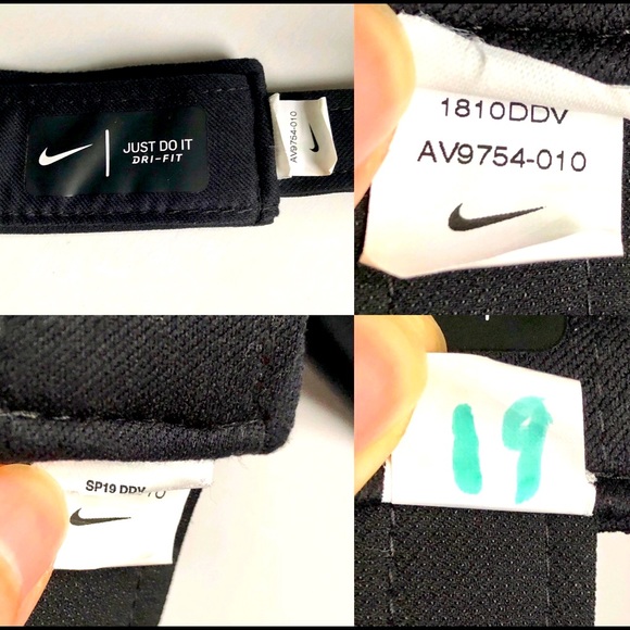NIKE MAVS Hat Visor DRI FIT Black Men’s - Picture 5 of 9
